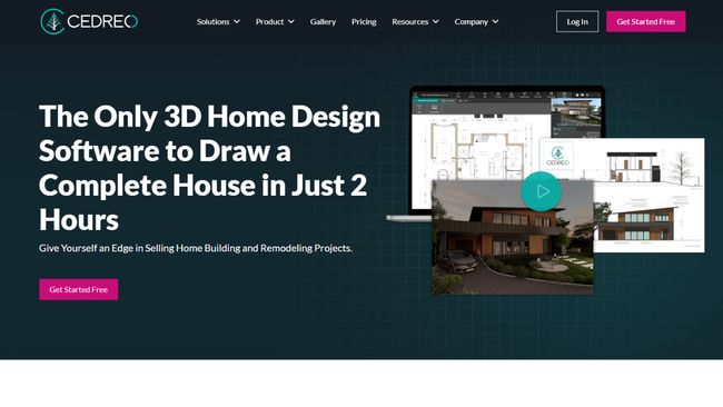 Cedreo home page