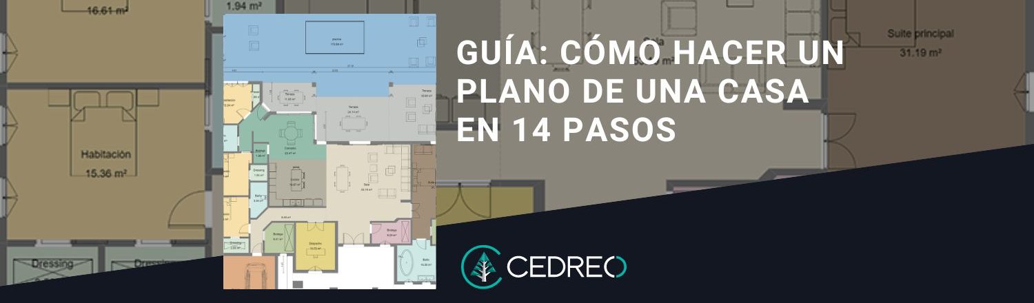 Guía: Cómo hacer un plano de una casa en 14 pasos