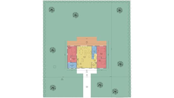 Site plan view